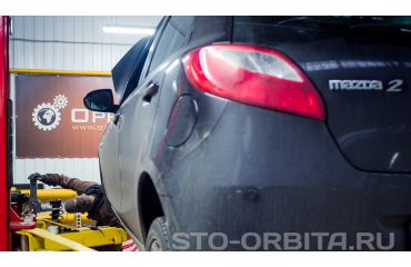 Плановое ТО Мазда 2 по регламенту