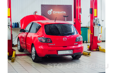 Плановое ТО Мазда 3 по регламенту