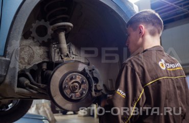 Осмотр тормозной системы Мазда CX5 (подробные фото)