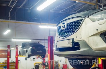 Замена сайлентблоков заднего редуктора Мазда СХ5 (подробные фото)