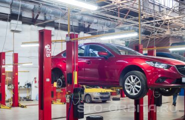 Замена задних тормозных колодок и дисков Мазда 6 (подробные фото)