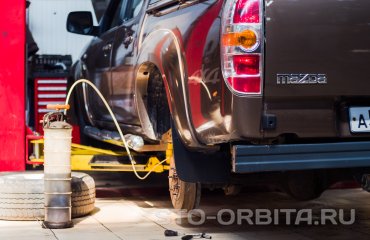 Плановое ТО 120 000 Мазда BT50 (подробные фото)