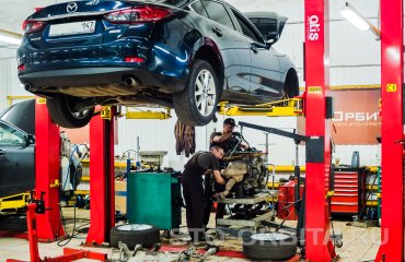 Постгарантийный сервис Мазда СТО Орбита