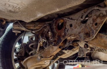 Замена сайлентблоков заднего редуктора Мазда СХ5 (подробные фото)