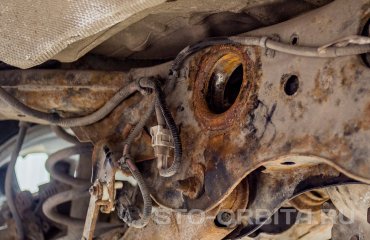 Замена сайлентблоков заднего редуктора Мазда СХ5 (подробные фото)