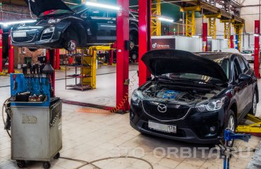 Постгарантийный сервис Мазда СТО Орбита